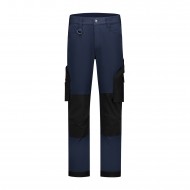 WERKBROEK BESTEX WBS9307 NAVY MET ZWARTE ACCENTEN