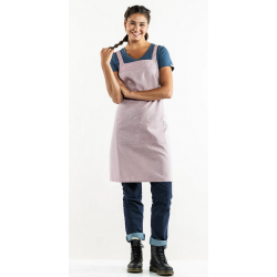 Bib Apron Cross Blossom W70 - L85 schort 58399