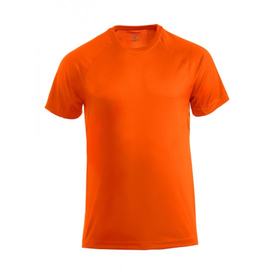 T-SHIRT CLIQUE 029338 170 PREMIUM ACTIVE SIGNAAL ORANJE T shirt