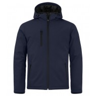 SOFTSHELL CLIQUE PADDED HOODY 020952 580 NAVY