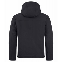 SOFTSHELL CLIQUE PADDED HOODY 020952 99 zwart 