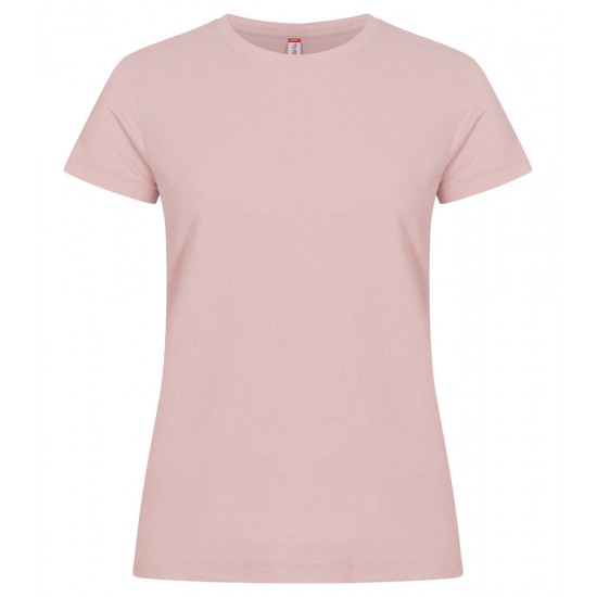 DAMES T-SHIRT CLIQUE BASIC T LADIES 029031 215 CANDY ROZE T shirt