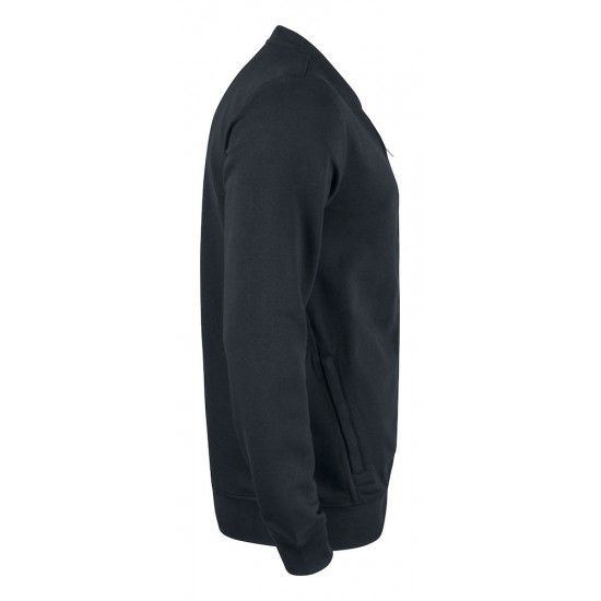 SWEATVEST CLIQUE 021006 PREMIUM OC CARDIGAN ZWART Vest