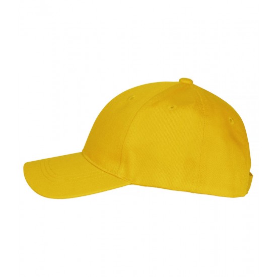 CAP CLIQUE 024078 10 CLASSIC CAP LEMON Bedrijfskleding bedrukken