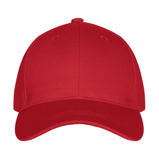 CAP CLIQUE 024078 35 CLASSIC CAP ROOD Bedrijfskleding bedrukken