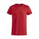 T-SHIRT CLIQUE BASIC T 029030 35 ROOD T shirt