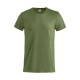 T-SHIRT CLIQUE BASIC T 029030 71 LEGERGROEN T shirt