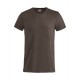 T-SHIRT CLIQUE BASIC T 029030 825 DARK MOCCA T shirt