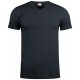 T-SHIRT BASIC T V NECK CLIQUE 029035 99 ZWART T shirt