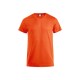 T-SHIRT CLIQUE 029334 18 ORANJE T shirt