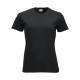 DAMES T-SHIRT CLIQUE 029361 99 ZWART T shirt