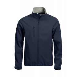 SOFTSHELL CLIQUE CLASSIC 0200910 580 NAVY GIPMANS