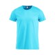  T-SHRT CLIQUE NEON-T 029345 511 NEON BLAUW T shirt