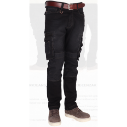 SPIJKERBROEK CROSSHATCH BRONCO C5 REGULAR FIT CHBRC5B Black