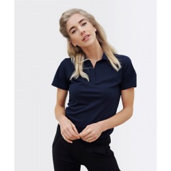 DAMES POLO FITS TRAVEL CAIRO NAVY