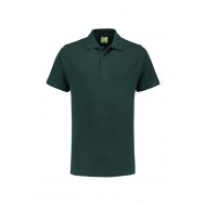 POLOSHIRT L&S BASIC SS FOR HIM 3540 FOREST GREEN