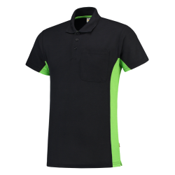 POLOSHIRT TRICORP BICOLOR 202002 TP2000 NAVY MET LIME