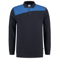 POLOSWEATER TRICORP 302004 BICOLOR NAVY MET ROYALBLUE ACCENTEN